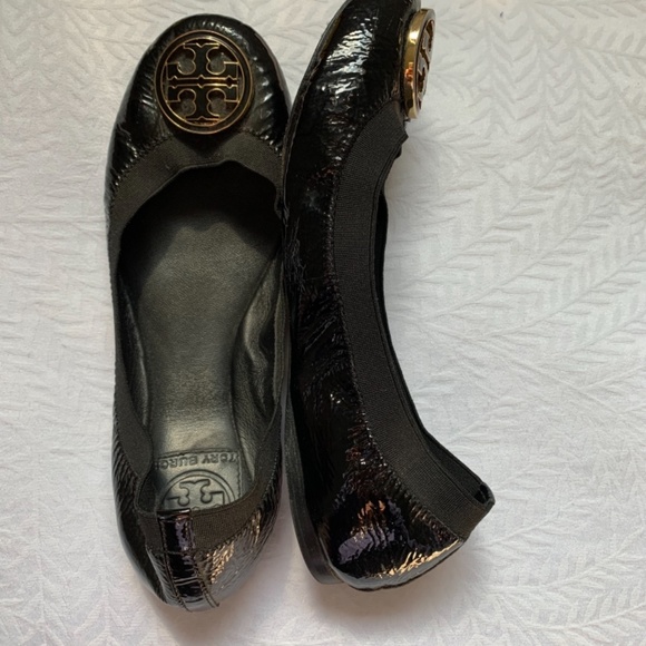Black Tory Burch Flats - Picture 3 of 3
